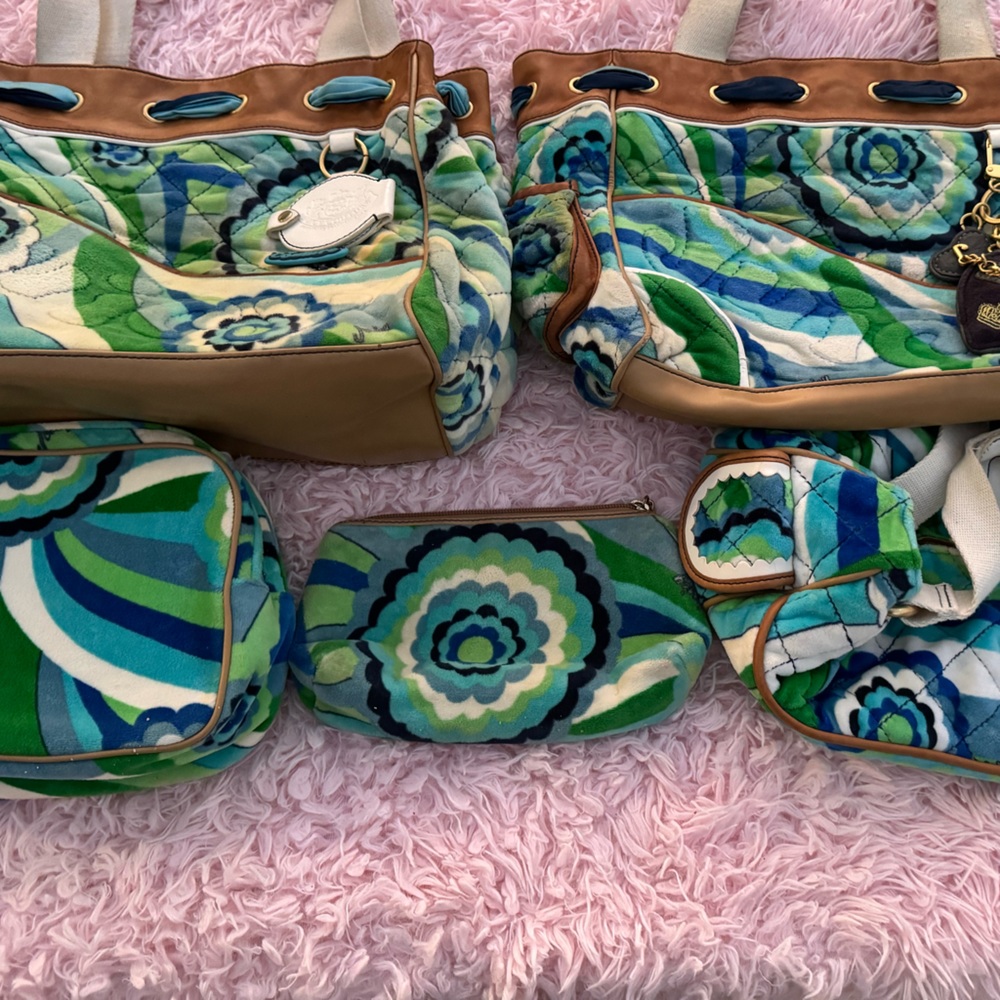💙💚🤍Vintage Juicy Couture Poolside Set
